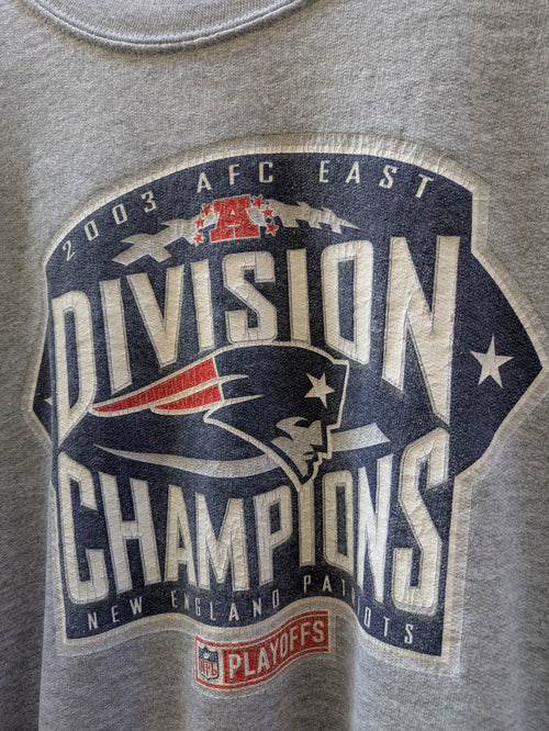 Felpa New England Patriots AFC 2003 XL