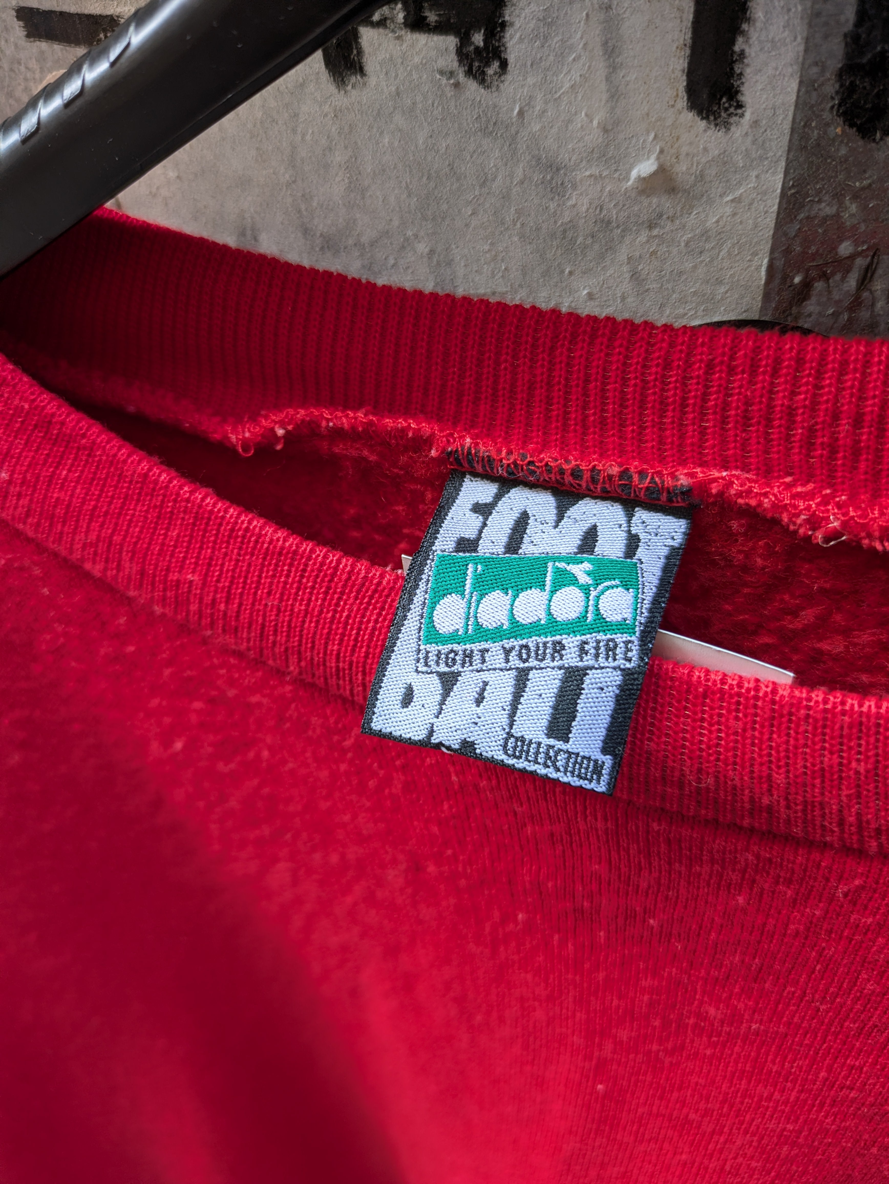 Felpa Vintage Diadora 90s XL