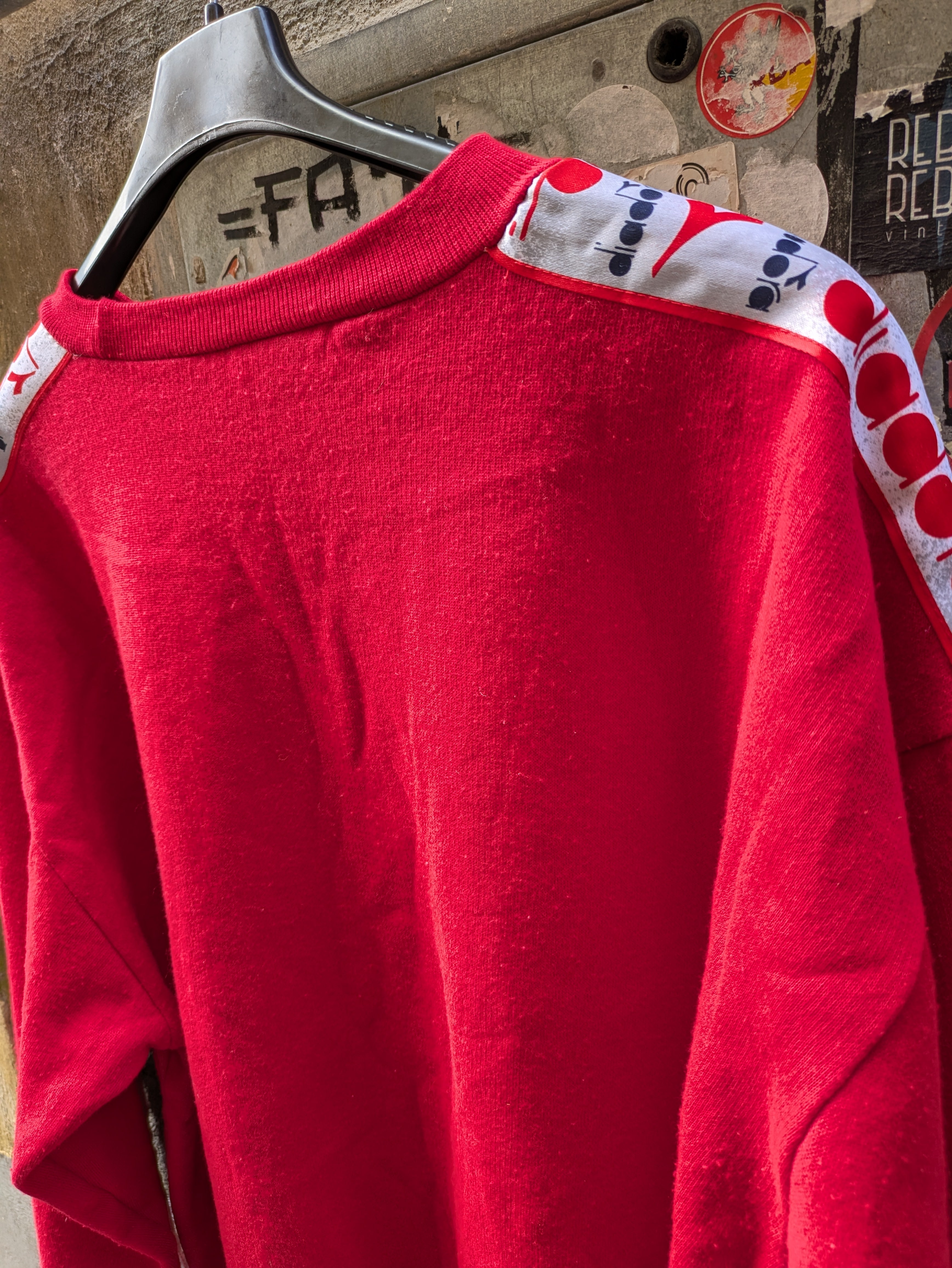 Felpa Vintage Diadora 90s XL