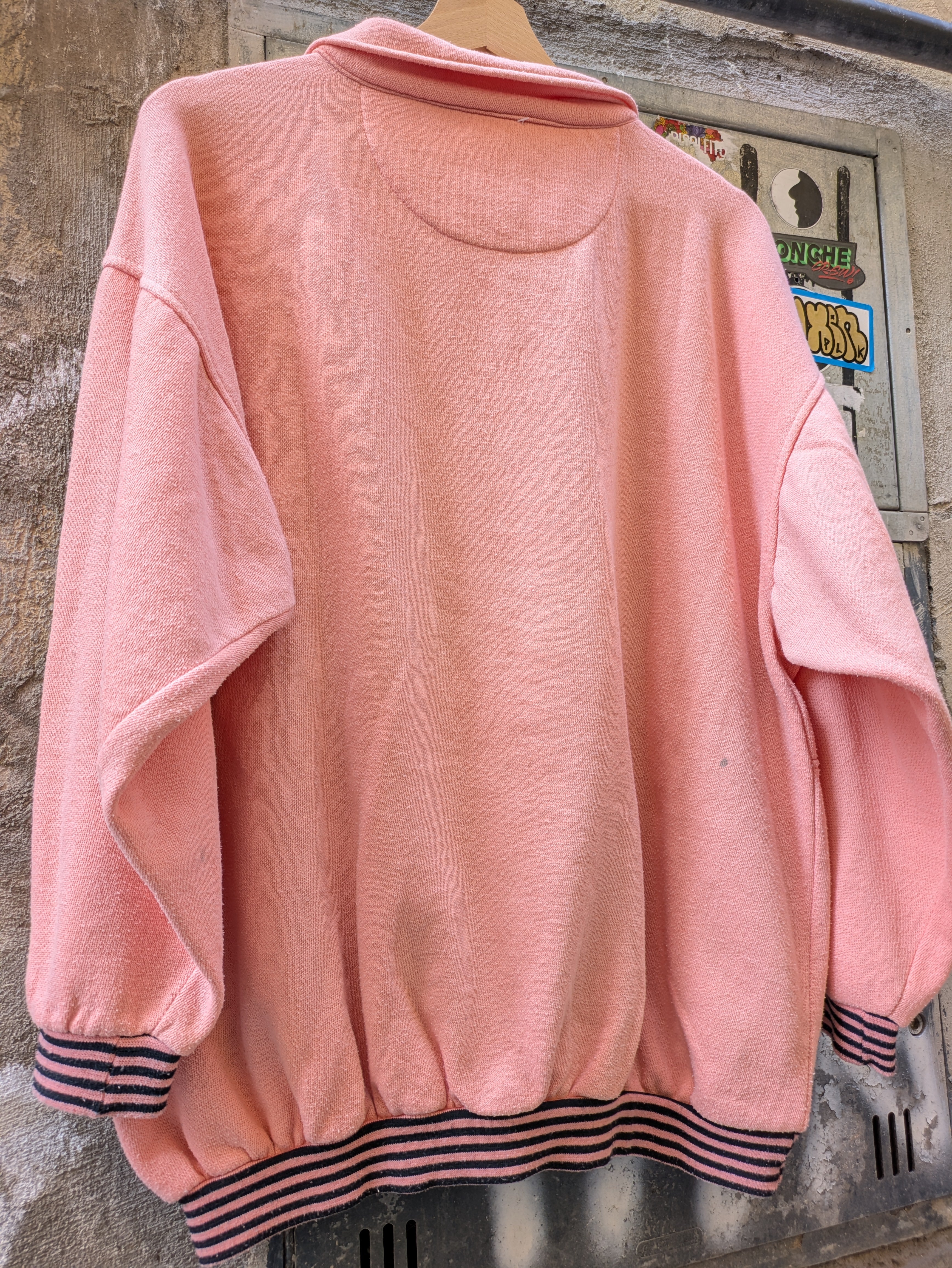 Felpa Vintage color salmone 80s/90s S