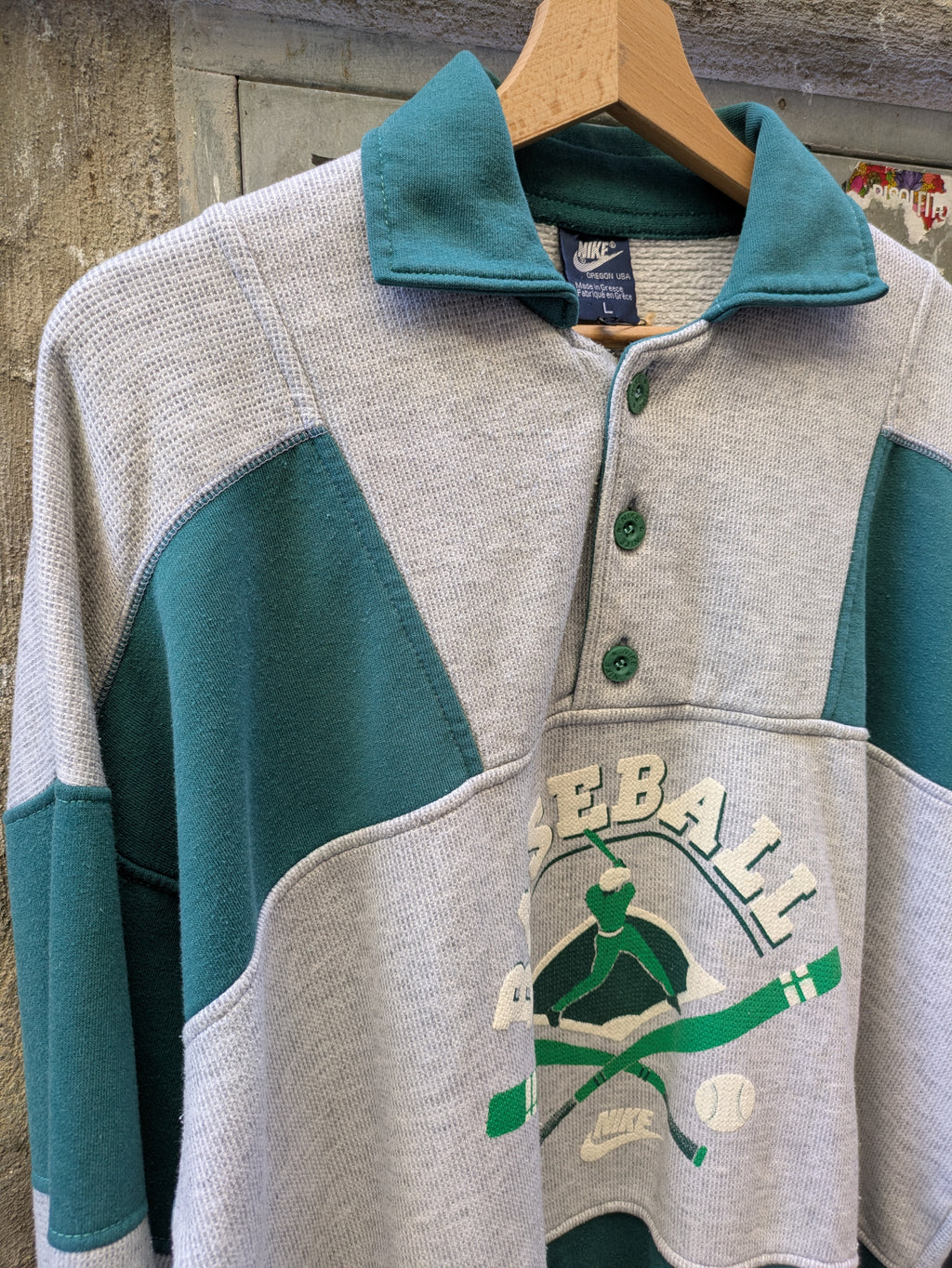 Felpa Vintage Nike Baseball 80s L