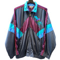 Felpa Vintage Zip Lotto 90s L