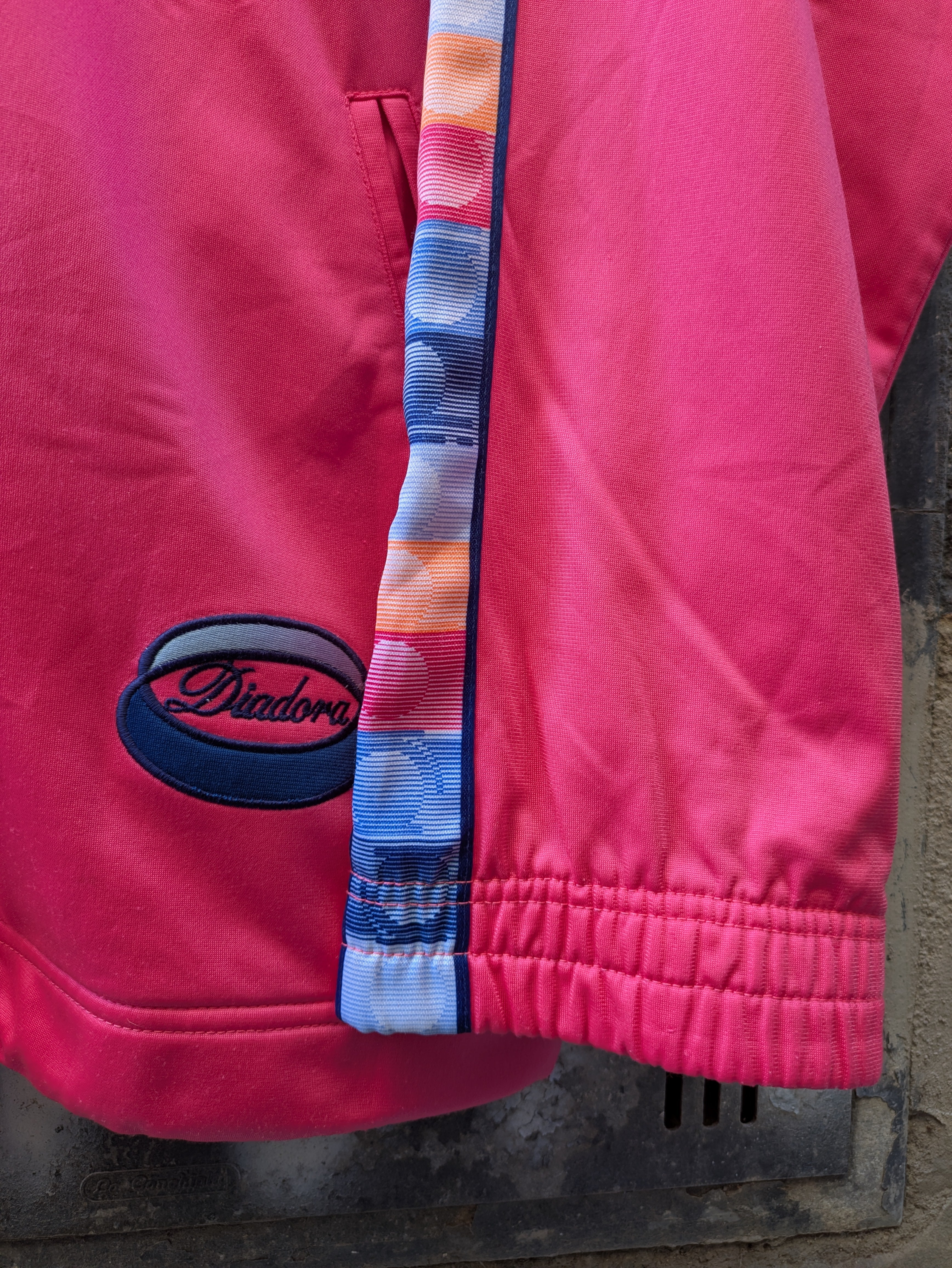 Felpa Vintage Diadora Zip 90s M