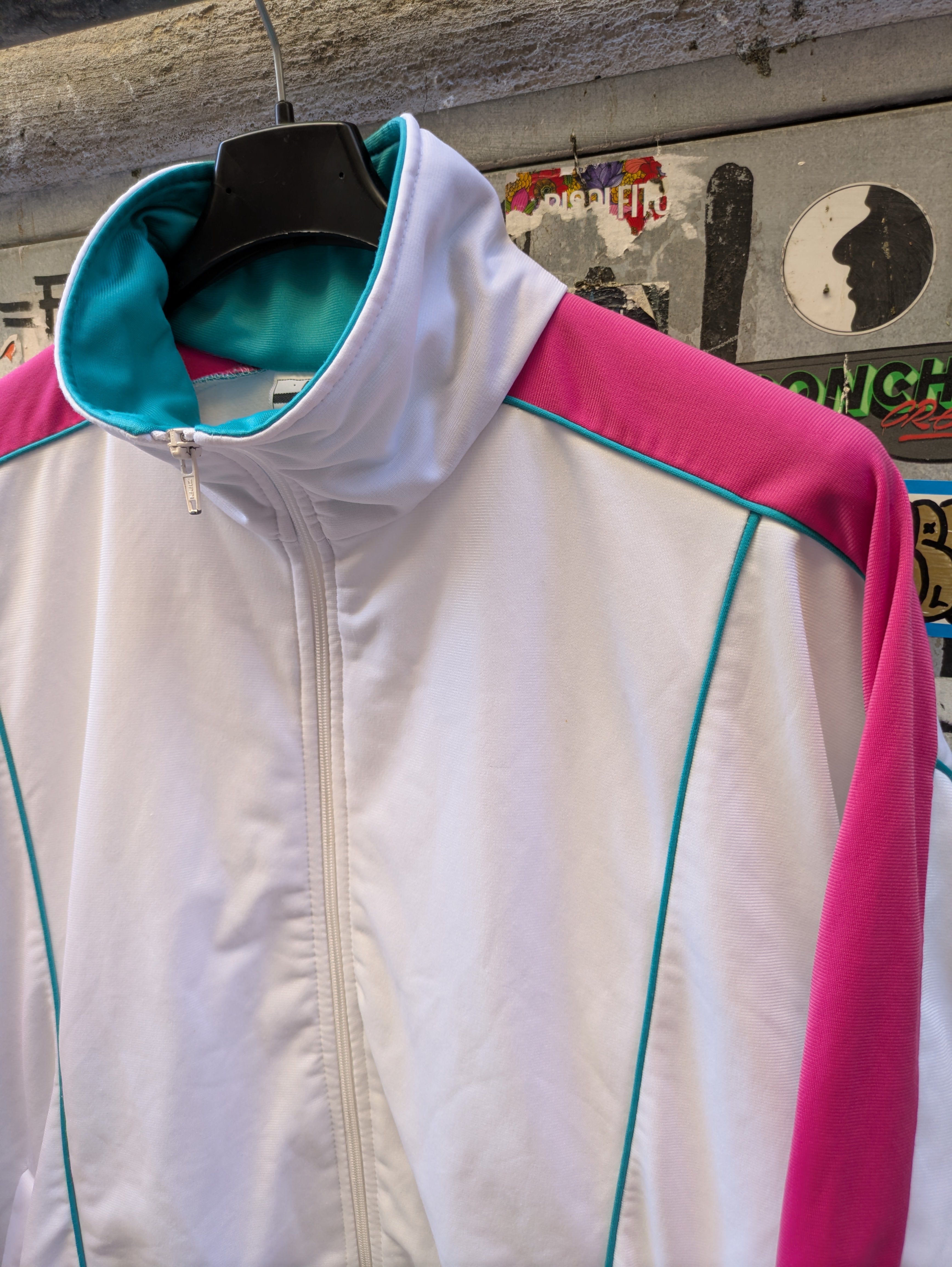 Felpa Zip Vintage 90s M