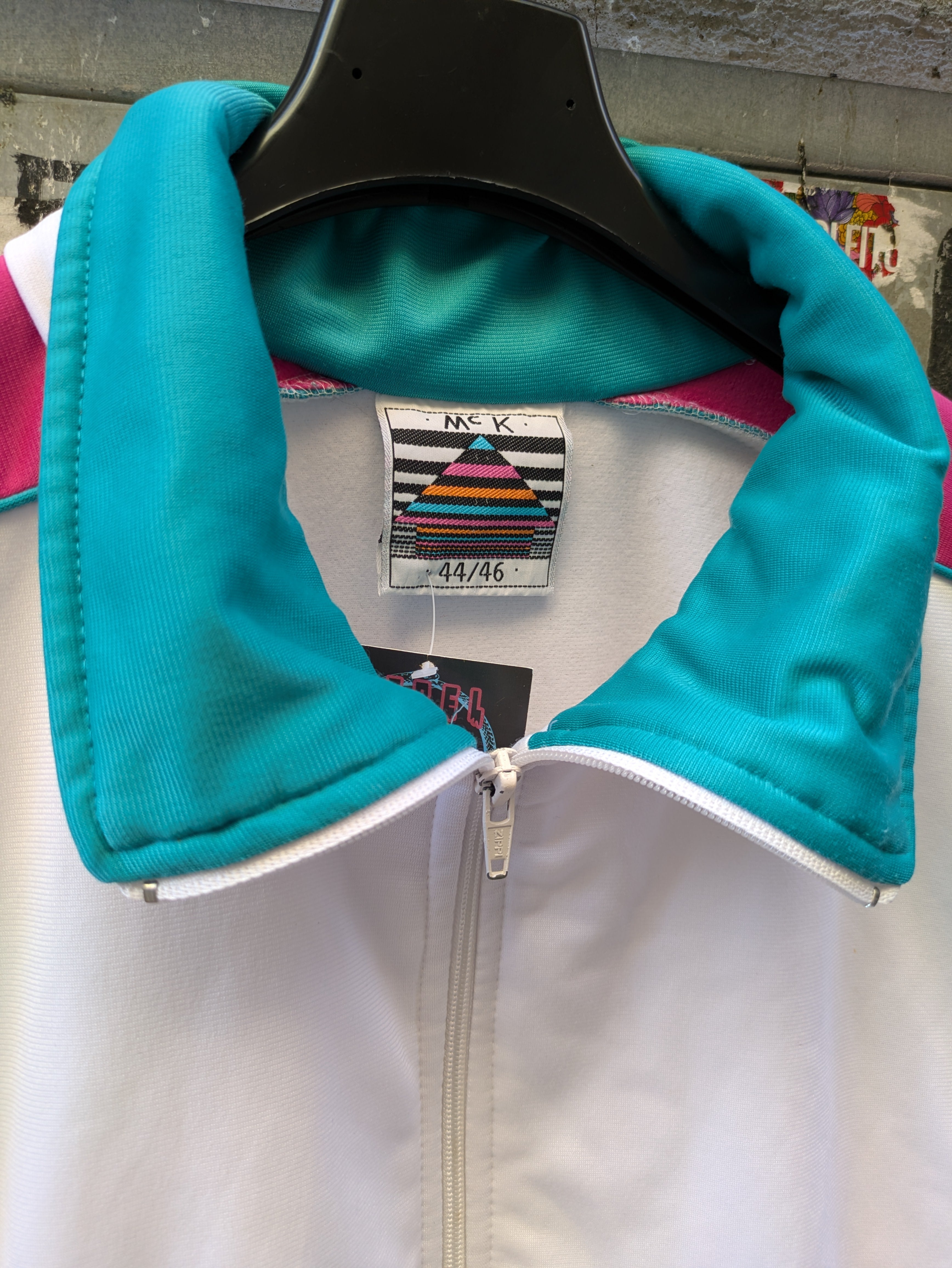 Felpa Zip Vintage 90s M