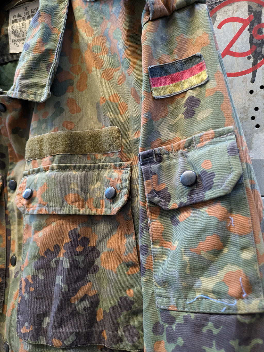 Giacca militare mimetica tedesca 1995 M