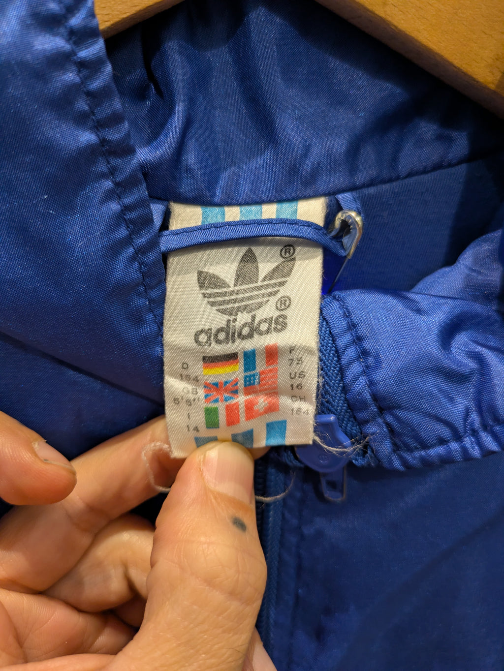 Trackjacket Adidas Vintage S