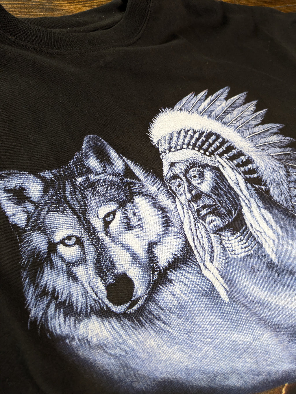 T-Shirt Vintage 90s Indiano XXL