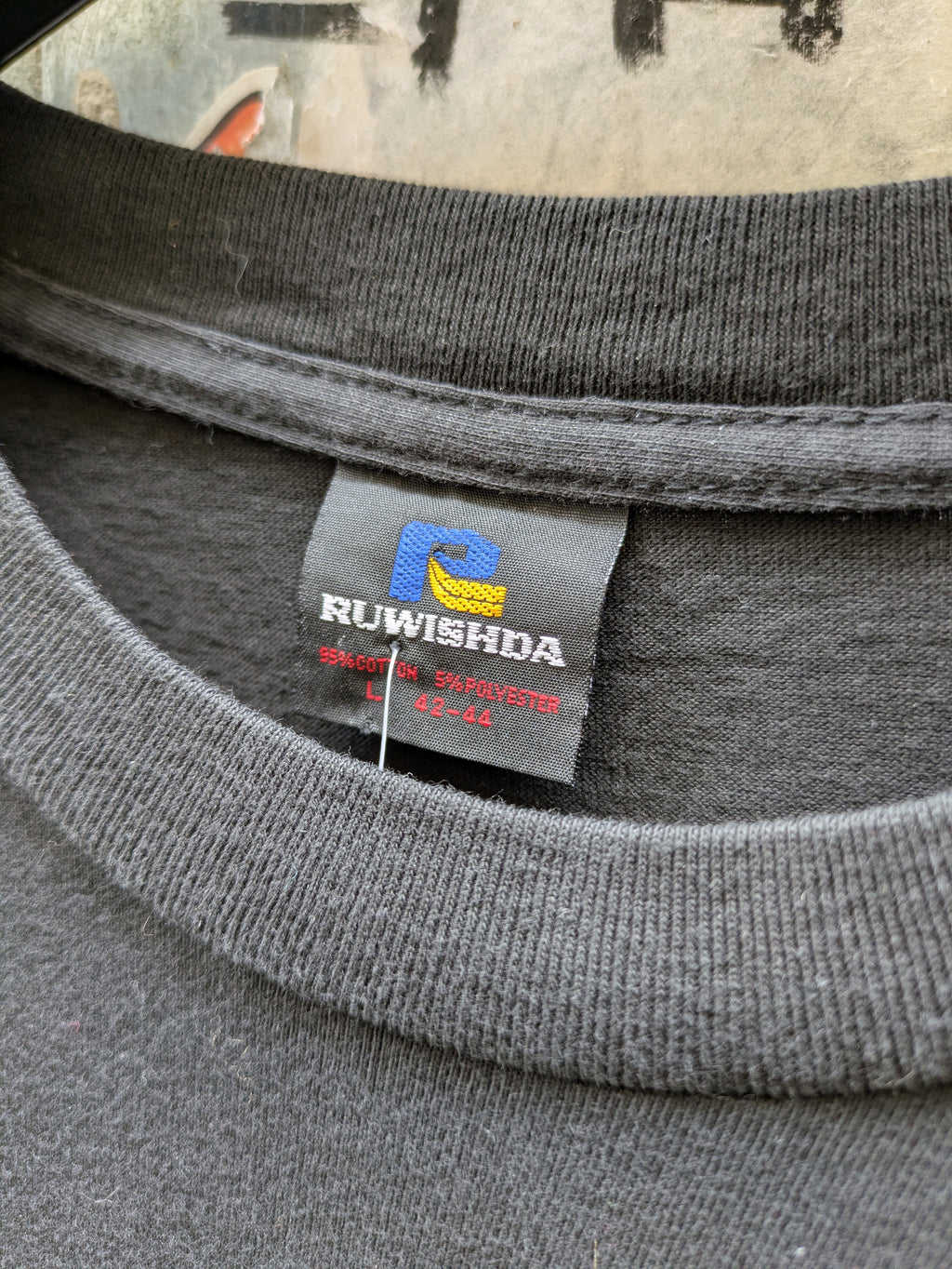 T-Shirt Vintage Ruwishda Japanese Tattoo L
