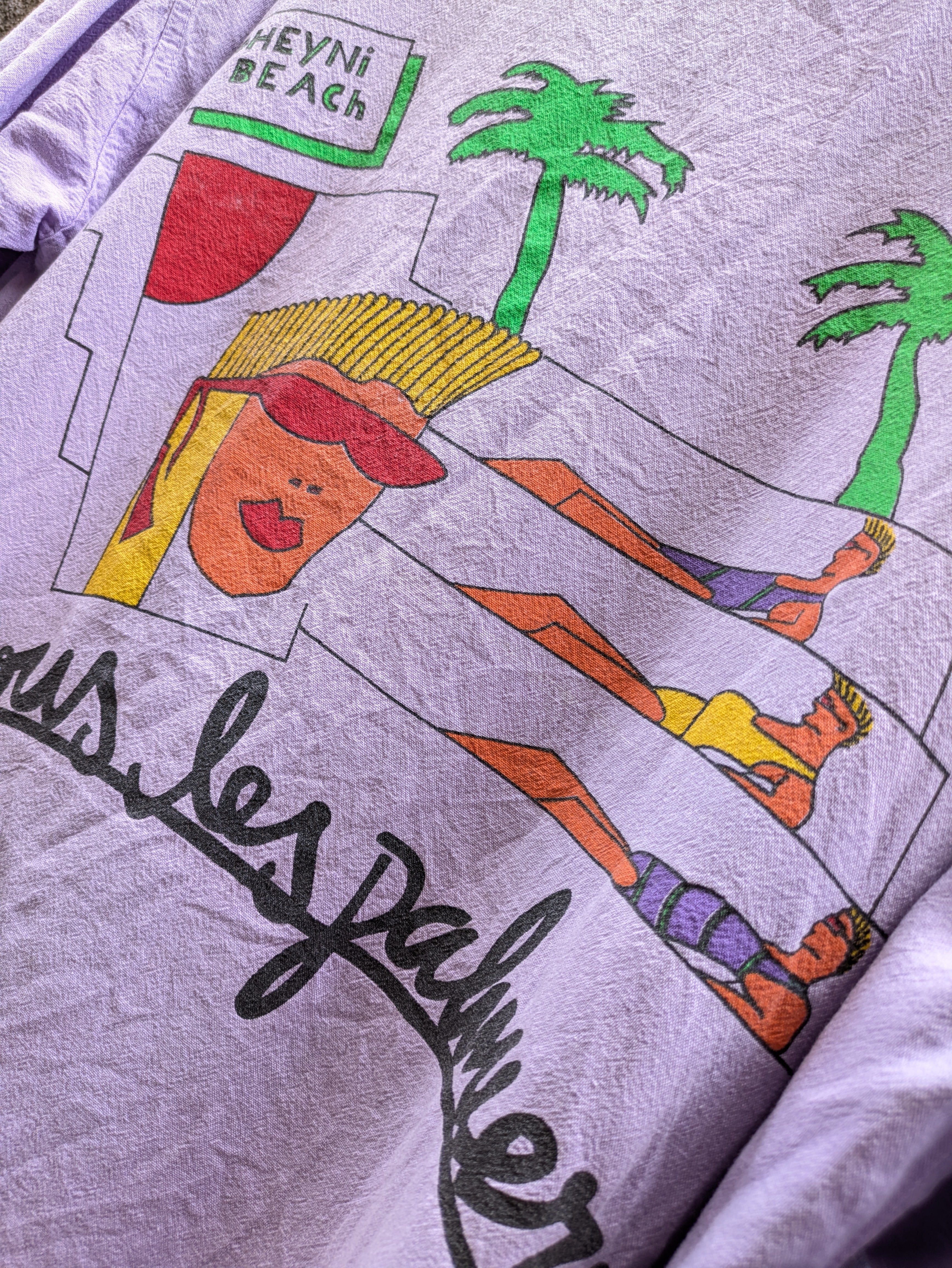 Polo lilla anni 80/90 XL