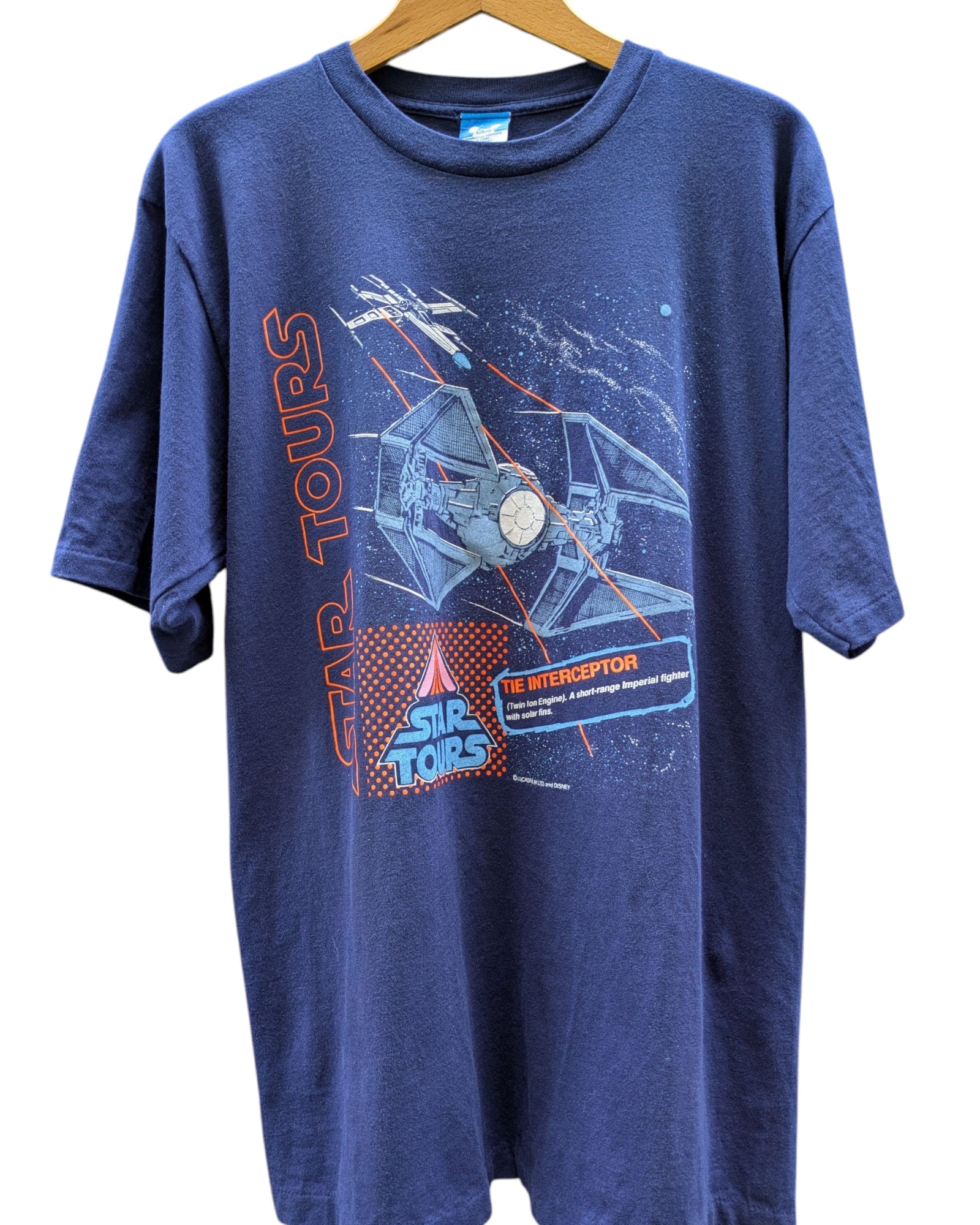 T-shirt Vintage Star Tours Disney L