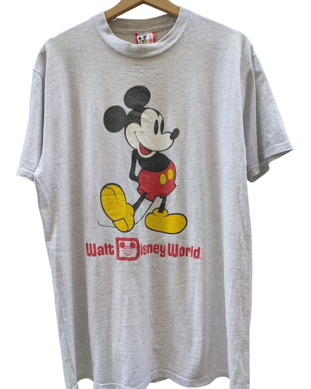 T-Shirt Vintage Walt Disney World Mickey Mouse L